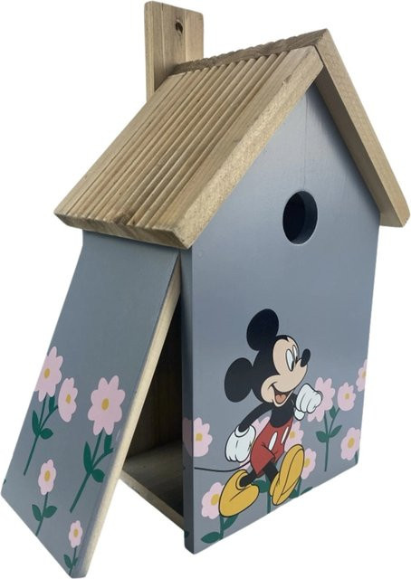 Disney Vogelhaus Mickey Maus in Blau, Höhe: 30 cm - Bild 1