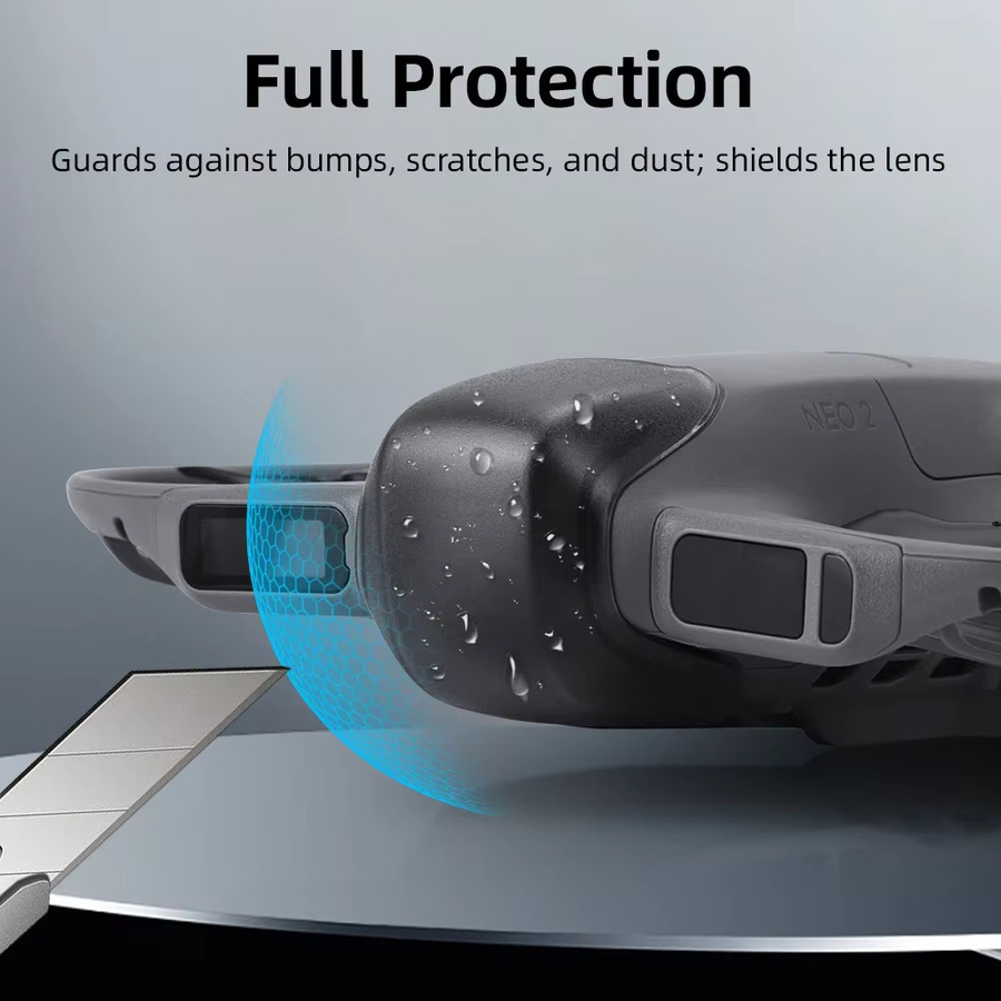 DJI NEO 2 Pan-Tilt-Gimbal-Schutzabdeckung in Schwarz, staubdichte und kollisionssichere Schutzhülle als Objektivdeckel für deine Handheld-Drohne - Bild 4