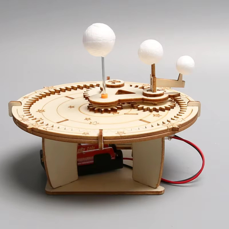 MYGVN Wissenschafts-Experimentier-Set, Astronomisches Weltraum-Globus, Holz - Bild 2