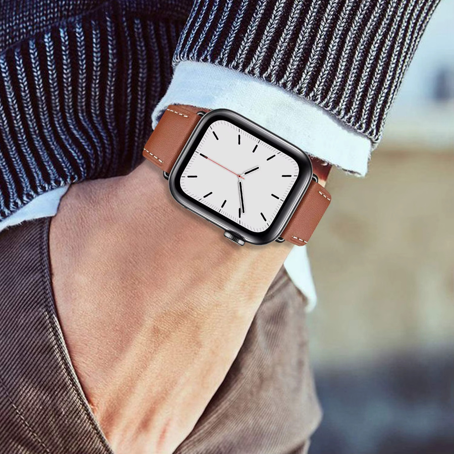 Lederarmband für Apple Watch, Leder, Unisex - Bild 4