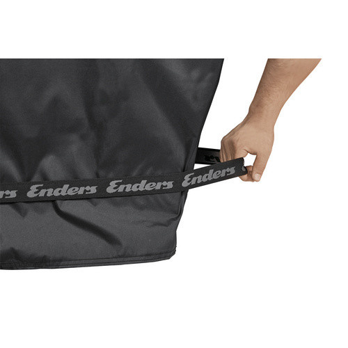 Enders Wetterschutzhülle für Urban Serie mit Trolley Gasgrill, schwarz, B: 110 cm, T: 60 cm, H: 110 cm - Bild 2