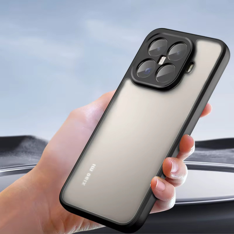 Stoßfeste Schutzhülle für Xiaomi 15T Pro in Transparent, Matte Rüstung Case - Bild 2