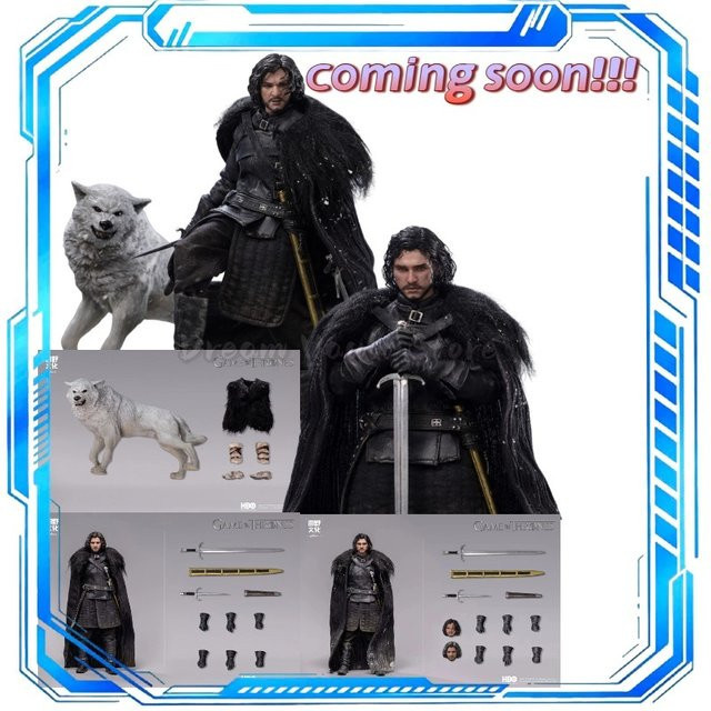 Fondjoy Game of Thrones Jon Snow Sammlerfigur, Stoffmodell, 1/12 - Bild 1