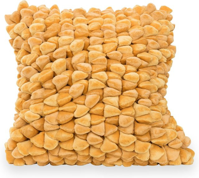 Haans Lifestyle Kissenhülle Pebble Gelb B/B/H: 45 x 45 x 45 cm - Bild 1