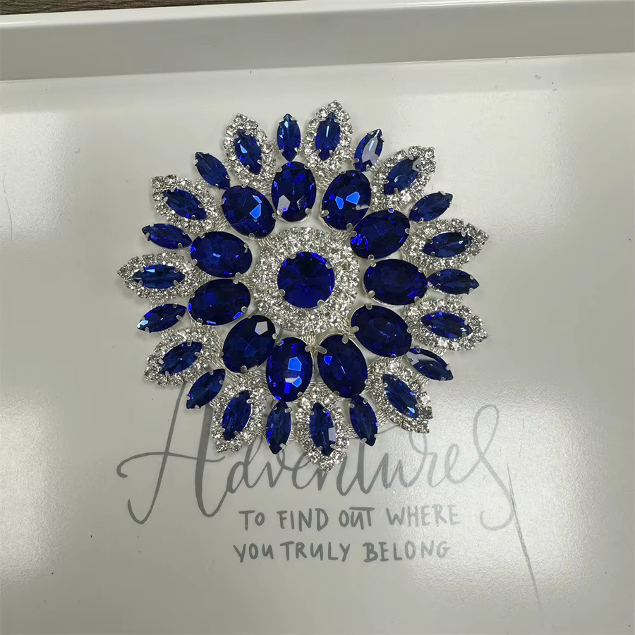 Schmuckapplikation Strass, Runde Kristall, ywleiao - Bild 2