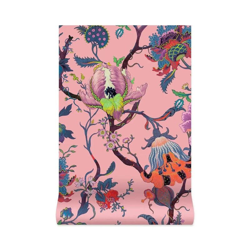 House of Hackney Wandtattoo Artemis Amaranth Pink Floral Mural Non-woven - Bild 3