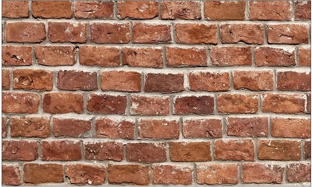 MySpotti Küchenrückwand Profix Cucina Brick Wall in Ziegelrot im Stone Look mit Aluminium-Finish, B: 100 cm, H: 60 cm - Bild 1
