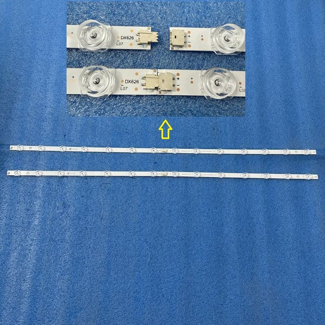 LED-Hintergrundbeleuchtungsstreifen in Weiß für Hisense ONN 42GS-FISDB 43A7120FX 43A6500G JL.D425E1330-003BS-M HD425X1U81-T0L2 - Bild 1