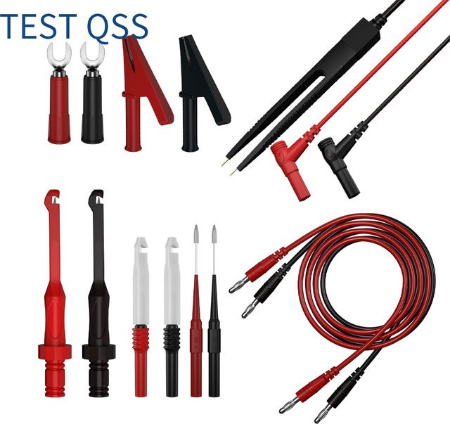 QSS Multimeter-Messleitungen-Set mit Draht-Piercing-Nadel für die Reparatur von Automobil-Stromkreisen - Bild 1