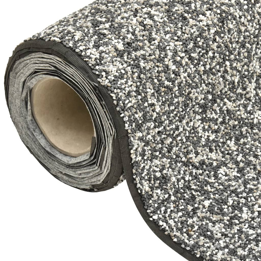 Vidaxl Teichvlies mit Kieselsteinen aus PP-Vliesstoff, Grau, Breite: 150 cm, Tiefe: 40 cm - Bild 5