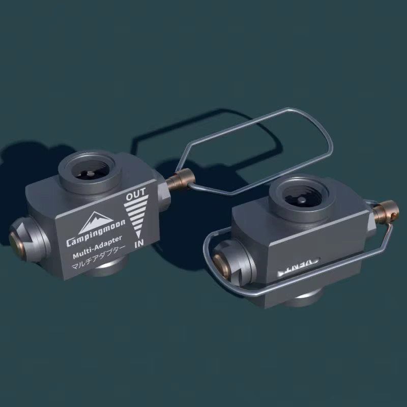 CAMPINGMOON Z15 Outdoor Camping Gas Tank Multi Adapter mit Überdruckventil zum Nachfüllen von Gastanks - Bild 2