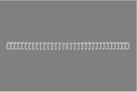 GBC WireBind Bindedraht in Weiß für A4, 14 mm, 34 Ringe, 100 Stück - Bild 1