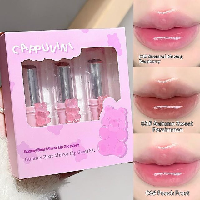 Cappuvini Lipgloss, Nude, Glänzend, Unisex - Bild 1