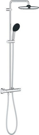 Grohe Duschsystem Vitalio Start 250 mit Thermostat und Handbrause, Chrom, H x B: 113,2 x 40,4 cm - Bild 1