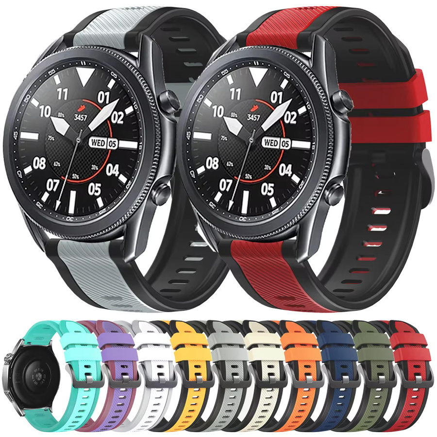 Uhrenarmband Silikon, 22 mm, Unisex - Bild 3