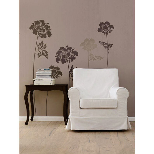 Komar Deko-Sticker Grace Blumen bunt B: 100 cm, H: 70 cm - Bild 2