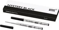 Montblanc Kugelschreibermine Refill Set Schwarz 2er Pack - Bild 1