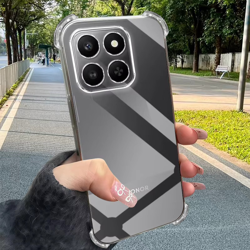 Bruchsichere transparente Handyhülle mit Eckenschutz für Honor Pro Lite Ultra Smart GT - Bild 5