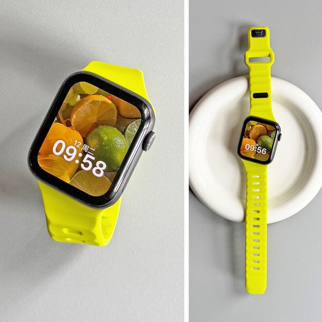 Uhrenarmband Silikon, Bunt, Unisex - Bild 1