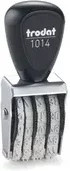 trodat Datumstempel Classic 1014 in Schwarz und Silber - Bild 1