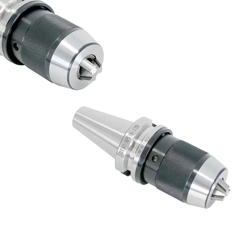 Selbstspannendes Bohrfutter APU-Serie für CNC-Fräswerkzeuge in Silber, kompatibel mit BT30 BT40 BT50 - Bild 2