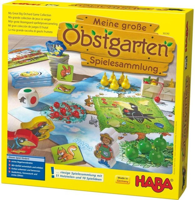 HABA Meine große Obstgarten-Spielesammlung, Spielesammlung, ab 3 Jahren - Bild 2