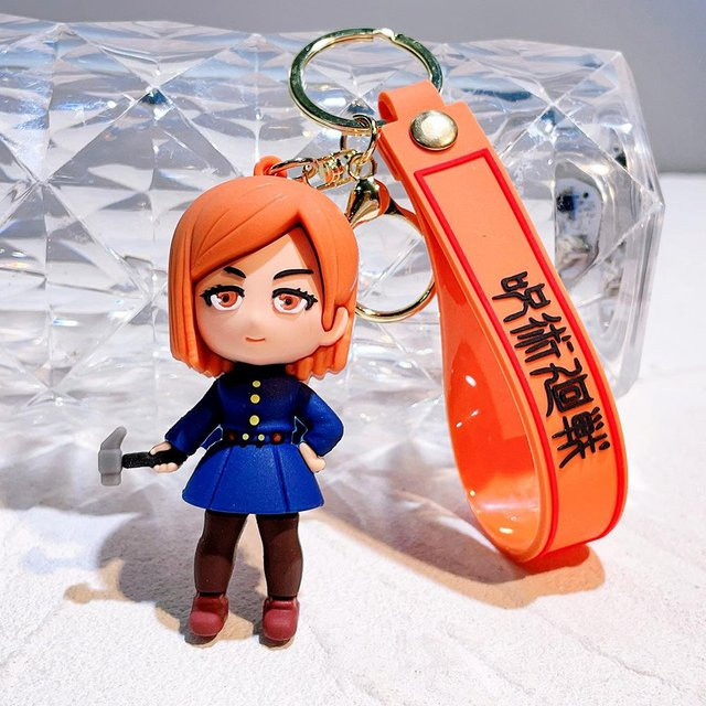 Binchi Outdoor Product Schlüsselanhänger Jujutsu Kaisen, Gojo Satoru Itadori Yuji, 7.9x4.1cm, Unisex - Bild 1