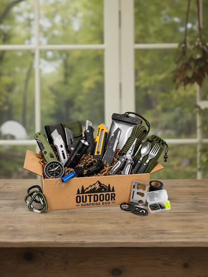 Handwerkzeug-Überraschungsbox mit 3 bis 6 zufälligen Werkzeugen im Set, DIY und Heimwerker-Werkzeugset-Bundle, mehrfarbig - Bild 6
