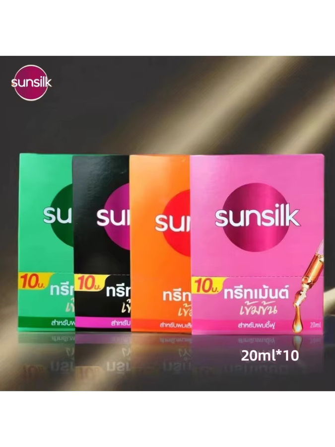 Sunsilk Haarmaske Leave-In Conditioner, 10 x 20 ml, für strapaziertes Haar - Bild 6