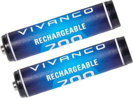 Vivanco NiMH Akku Set AAA-Typ, 700mAh, Blau, 2 Stück - Bild 1