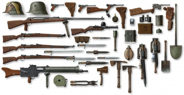 ICM WWI Deutsche Infanterie, Soldaten, Waffen und Zubehör - Bild 1