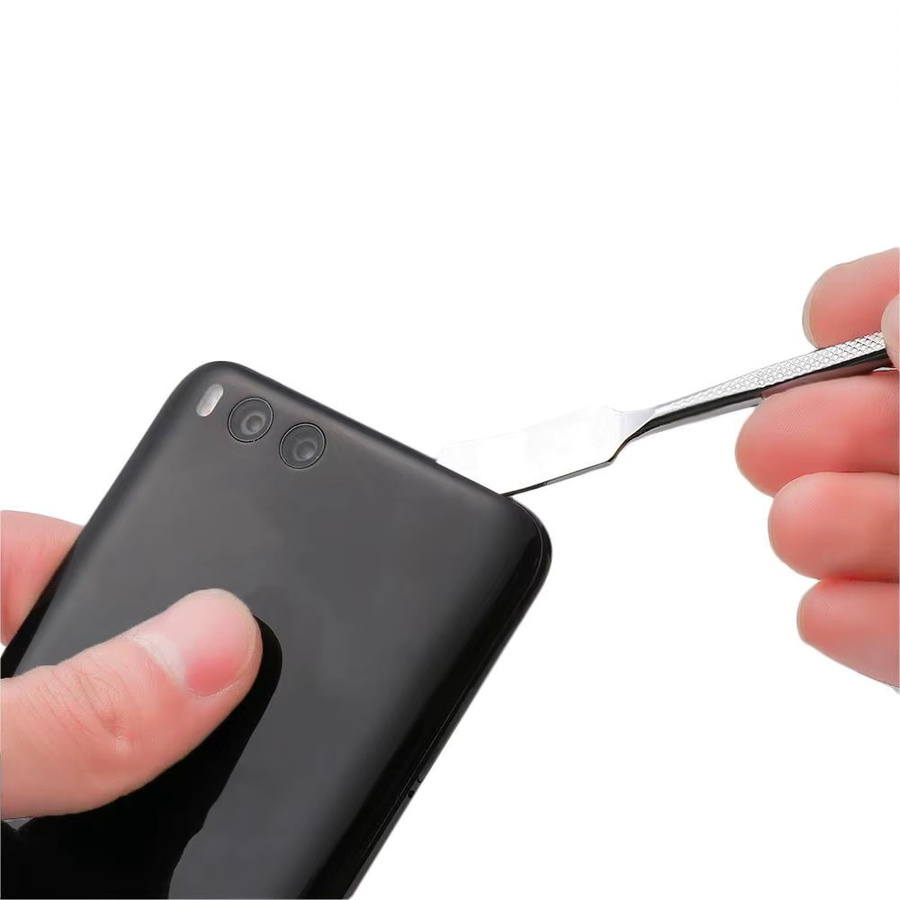 Stonego Universal Metall Handy Reparatur Hebel in Silber für Smartphone, Laptop und Tablet Bildschirm Reparatur - Bild 2