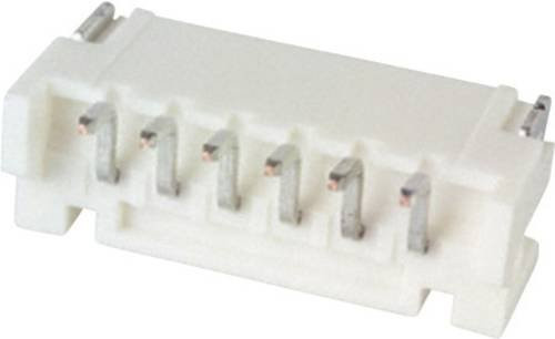 JST Einbau-Stiftleiste PH Standard in Weiß mit 6 Polen und 2mm Rastermaß S6B-PH-SM4-TB(LF)(SN) - Bild 1