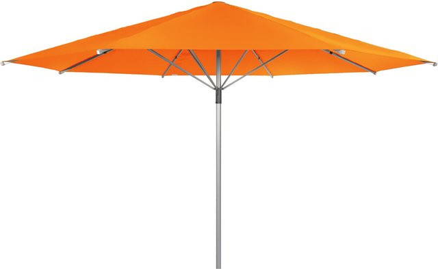 Doppler Sonnenschirm Telestar 500 in Orange mit Windventil und Schutzhülle, Durchmesser: 500 cm - Bild 1