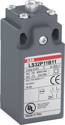 ABB LS33P11B11 Schalter IP65 Grau aus Kunststoff - Bild 1