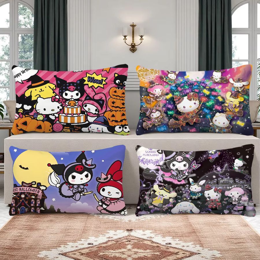 Sanrio Kuromi Kissenbezug Multicolor für rechteckige Kissen - Bild 2