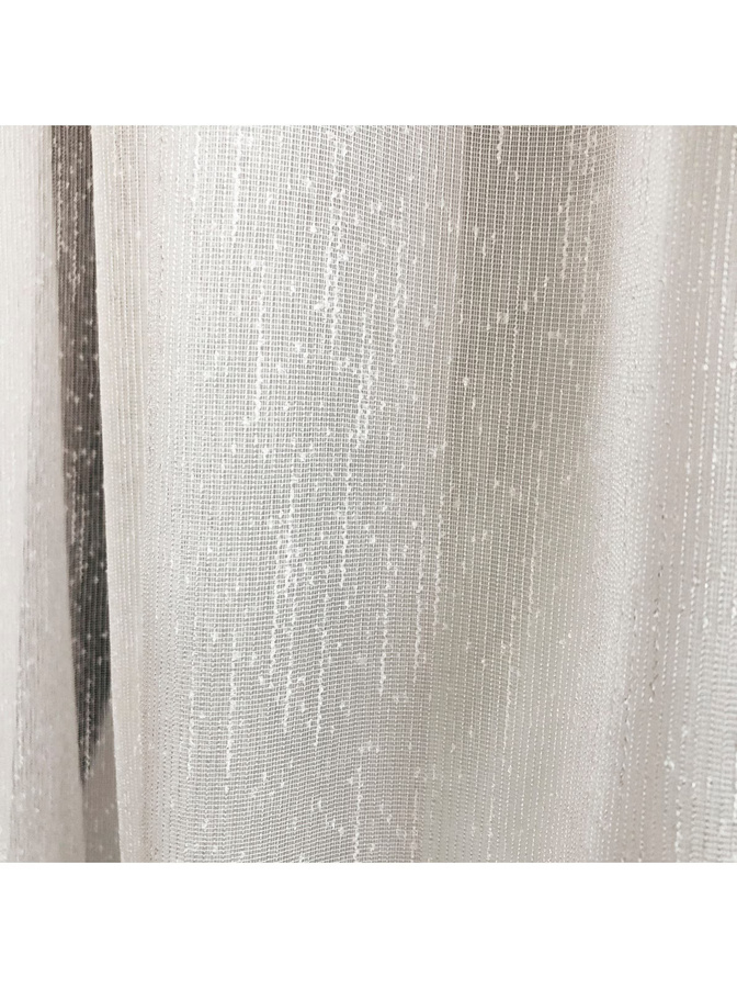 Heine Home Dekostore mit Pencil Pleat Tape in Weiß und Transparent aus 100% Polyester Flammgarn - Bild 2