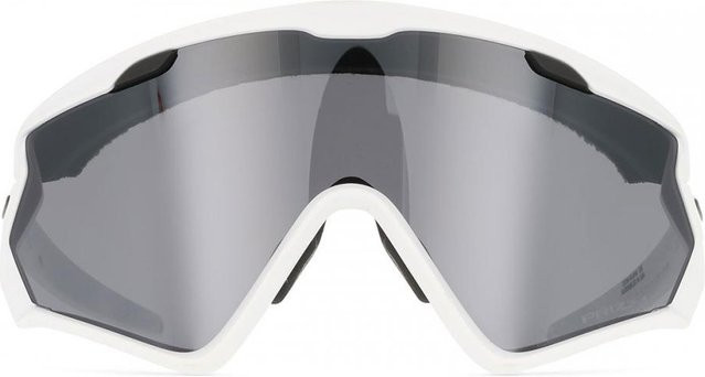 Oakley Windjacke 2.0 Sonnenbrille, Herren, Vollrand, Matte White, Grey - Bild 1