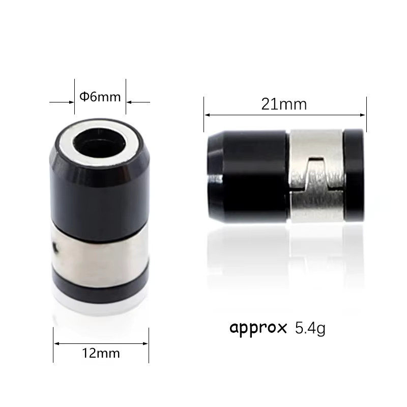 TOTNEND Magnetisierungsringe aus Stahl, 4 Stück, Schwarz, Magnetisierer für Schraubendreher-Bits - Bild 3