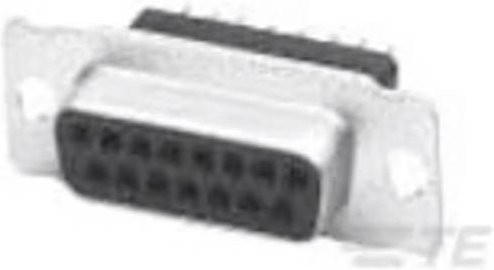 TE Connectivity 5205738-1 D-SUB Steckverbinder in Silber - Bild 1