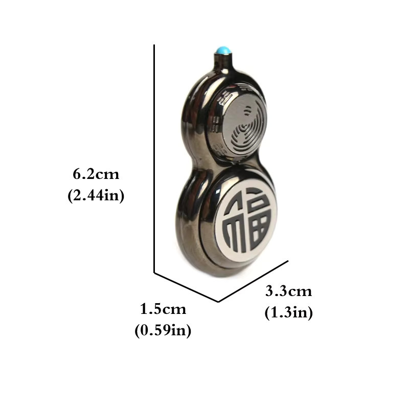 AHHLCLT Cucurbit Spinner Fidget Slider Metall, Fidget Spielzeug - Bild 4