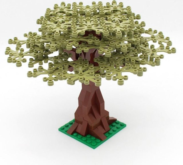 MOC Baustein-Sets Gartenpflanzen & Bäume, Bausatz, ab 6 Jahren - Bild 1