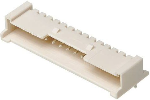Molex Einbau-Stiftleiste Standard, 13-polig, Rastermaß: 2,00 mm, Farbe: Weiß - Bild 1