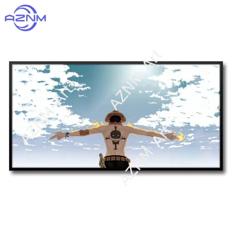 Kayou One Piece Anime Leinwanddruck-Poster in Schwarz und Multicolour als ungerahmtes Wandbild für deine Wohnzimmerdekoration - Bild 2