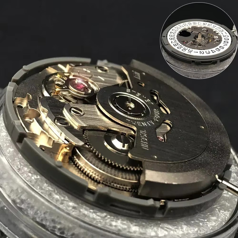 OAKCHARM Automatisches Uhrwerk, NH35A, Schwarz, Unisex - Bild 1