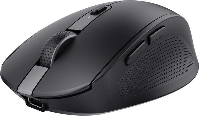 Trust Ozaa Compact kabellose Maus mit Bluetooth und USB-Empfänger, Schwarz, 3200 dpi - Bild 1