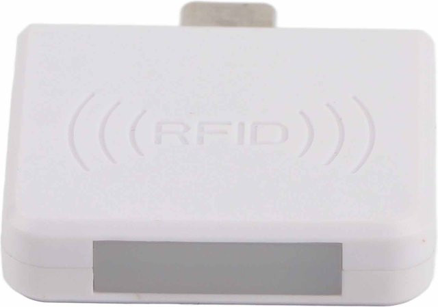 Igeteck Kontaktloser Mini Kartenleser mit USB Typ C, Hochfrequenz ID, Weiß - Bild 1
