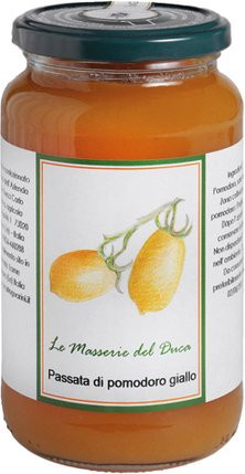 Le Masserie del Duca Passierte Tomaten gelb Meersalz 530 g - Bild 1