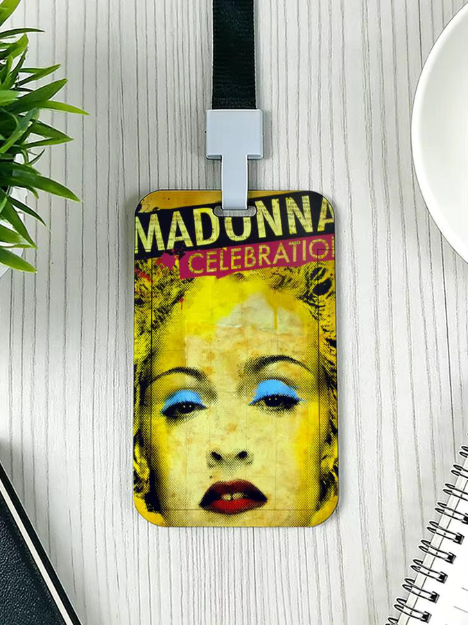 M-Madonna Singer Mehrzweck-Arbeitsband mit Ausweishalter in Multicolour aus Kunststoff - Bild 2