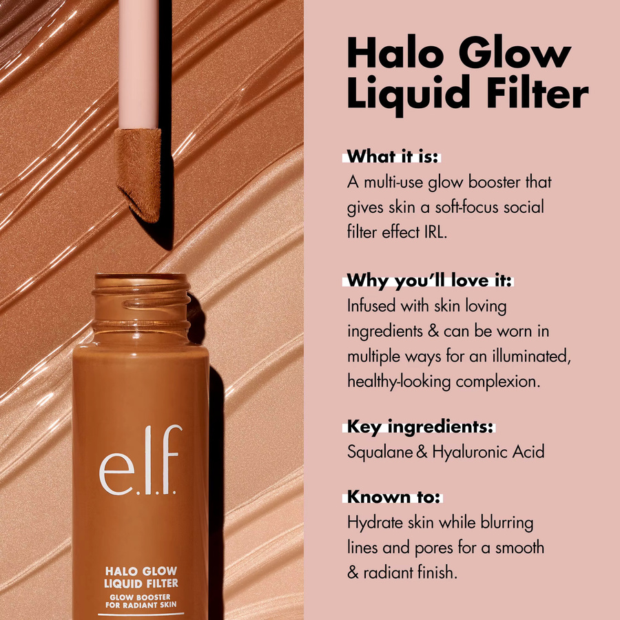 e.l.f. Foundation Liquid, Glänzend, Unisex - Bild 3
